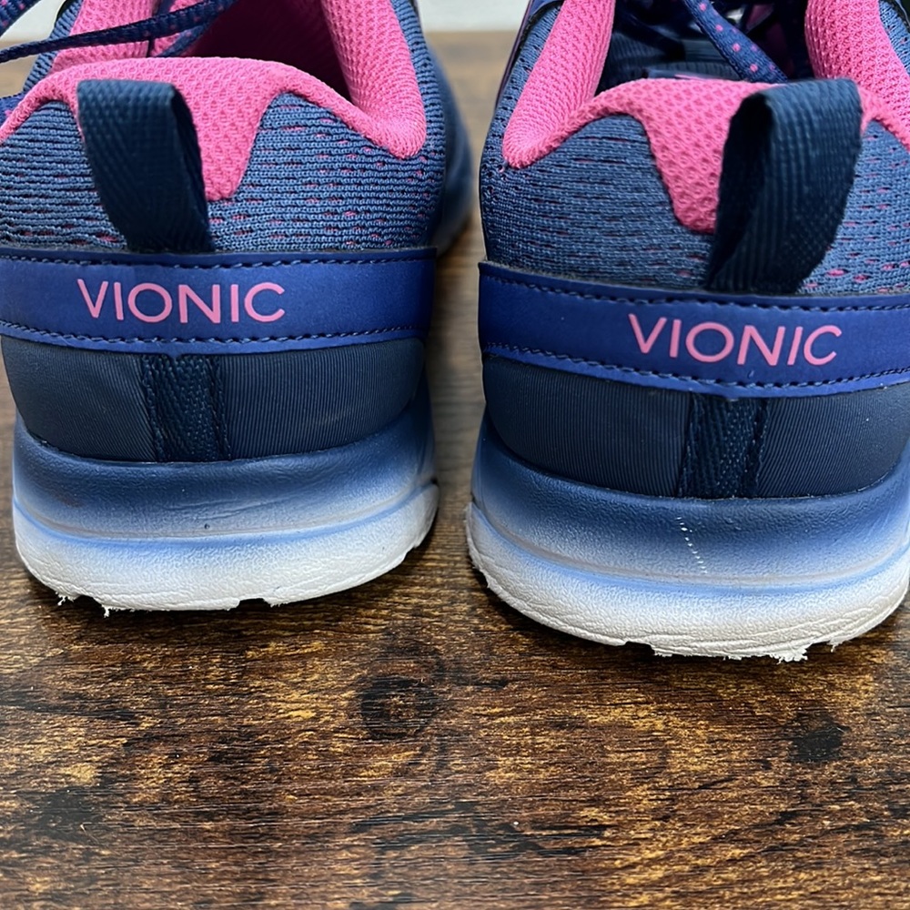 Vionic Shoes Women’s Size 9 Indigo Miles Purple Pink Sneakers - Picture 17 of 17